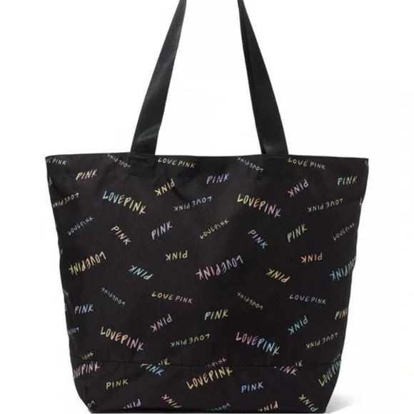 NWT PINK Victoria's Secret Weekender Tote Bag - Picture 2 of 4
